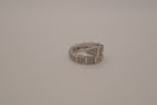 Silver tone Viper wrap Ring