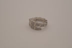 Silver tone Viper wrap Ring