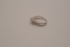 925 Silver Split Shank Engagement/Wedding Ring