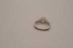 925 Silver Split Shank Engagement/Wedding Ring