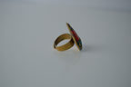 Tibetan Teardrop Bronze Ring