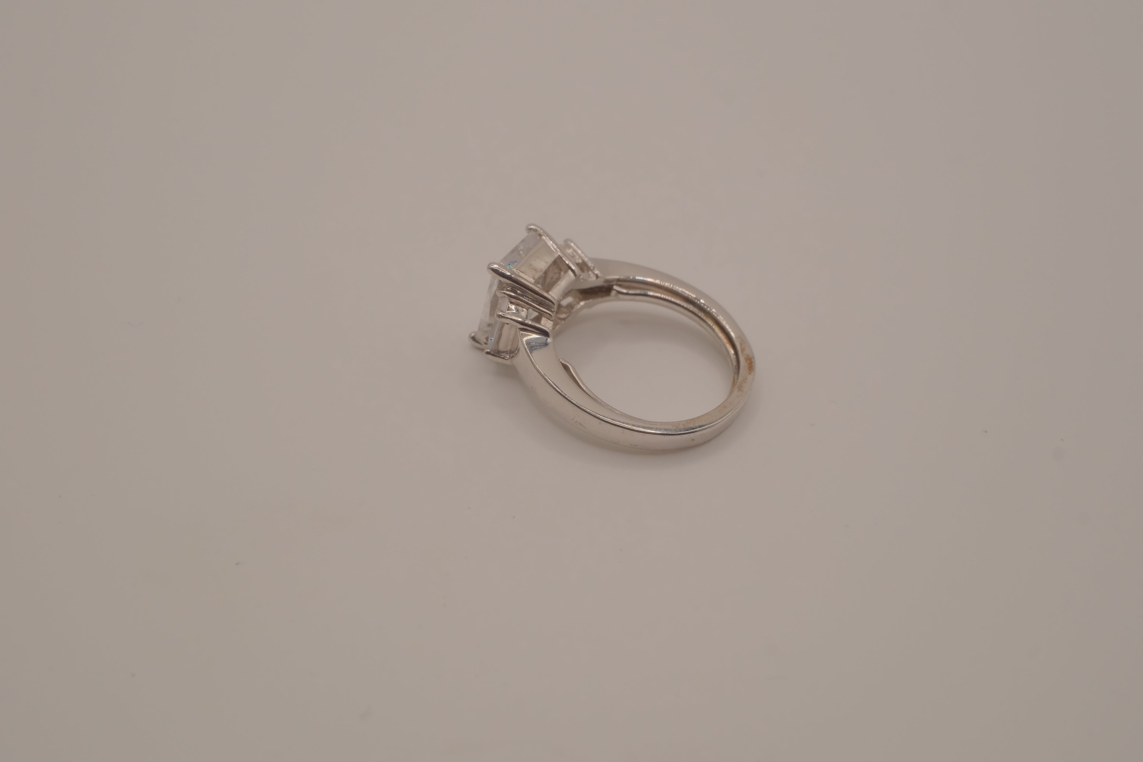 Vintage Avon 3-stone "Engaging CZ" ring