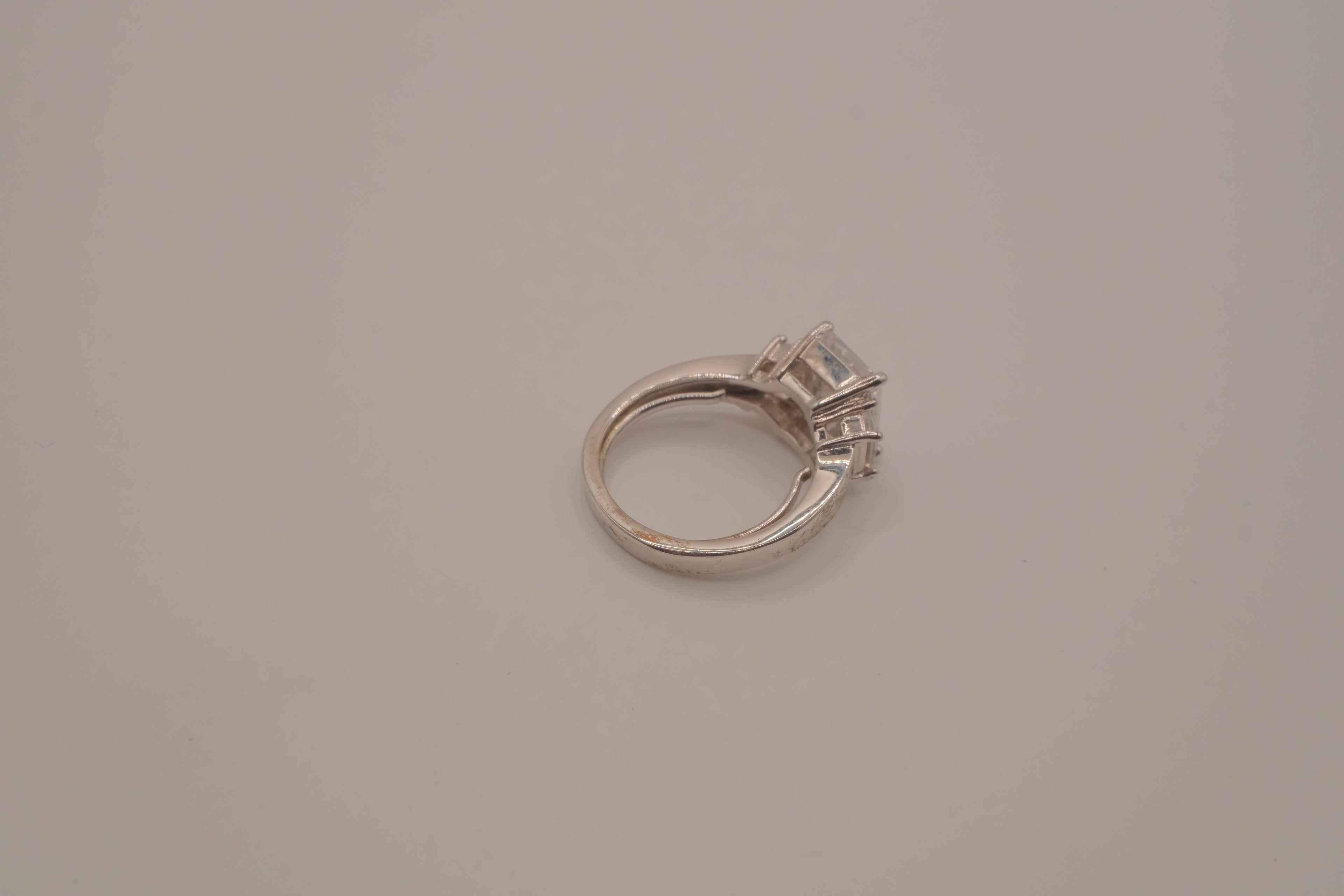 Vintage Avon 3-stone "Engaging CZ" ring