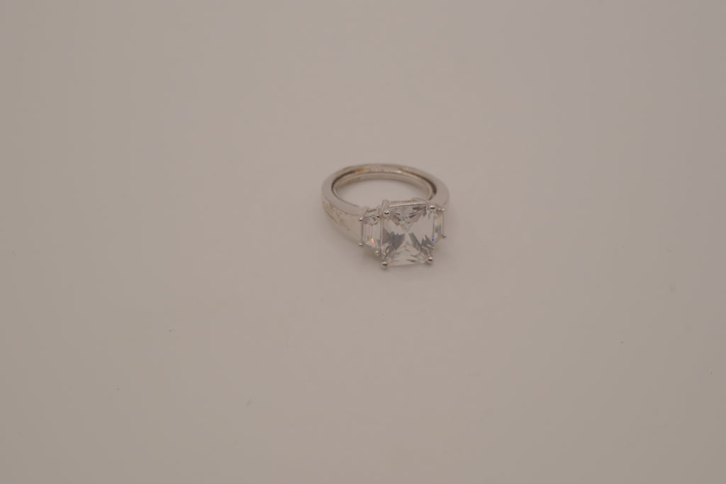 Vintage Avon 3-stone "Engaging CZ" ring
