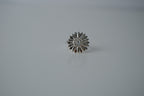 Vintage Sunflower Silver Ring