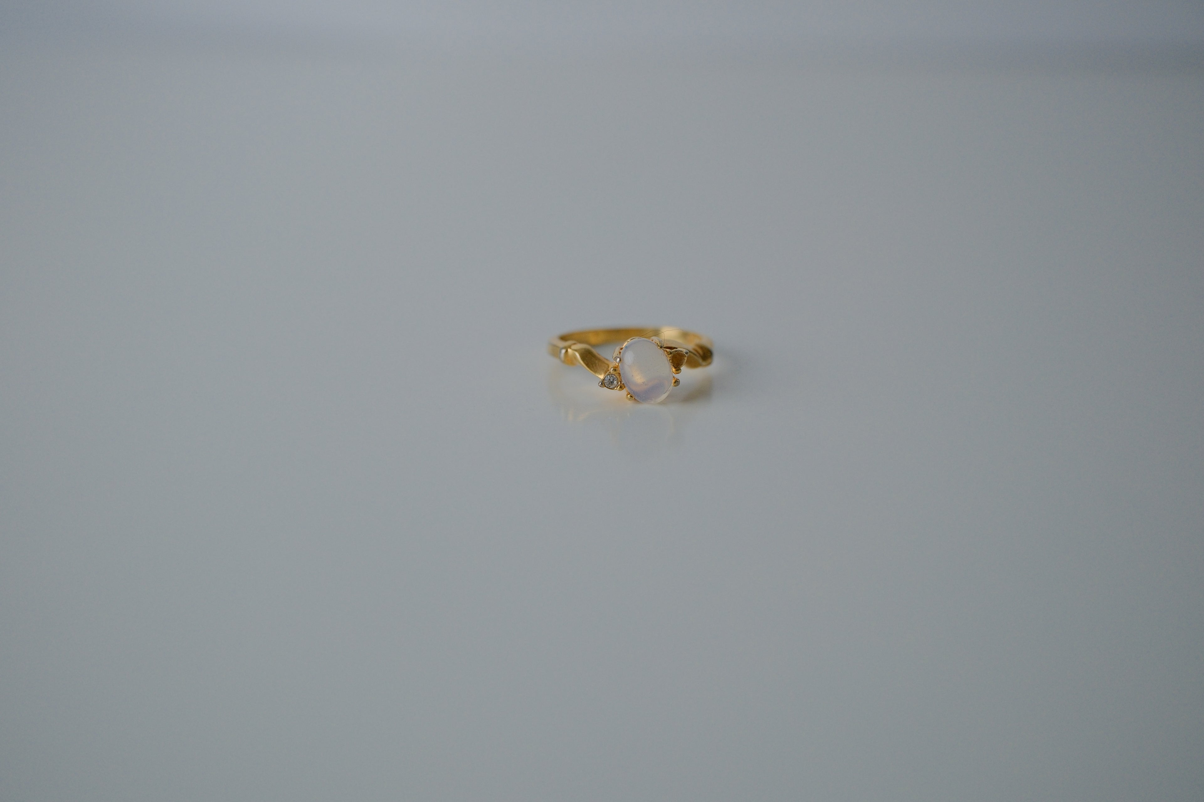 18K Gold Filled Opal Ring
