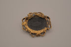 Vintage double-portrait Cameo profile brooch