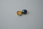 Vintage Napier Blue Enamel Dome Earrings