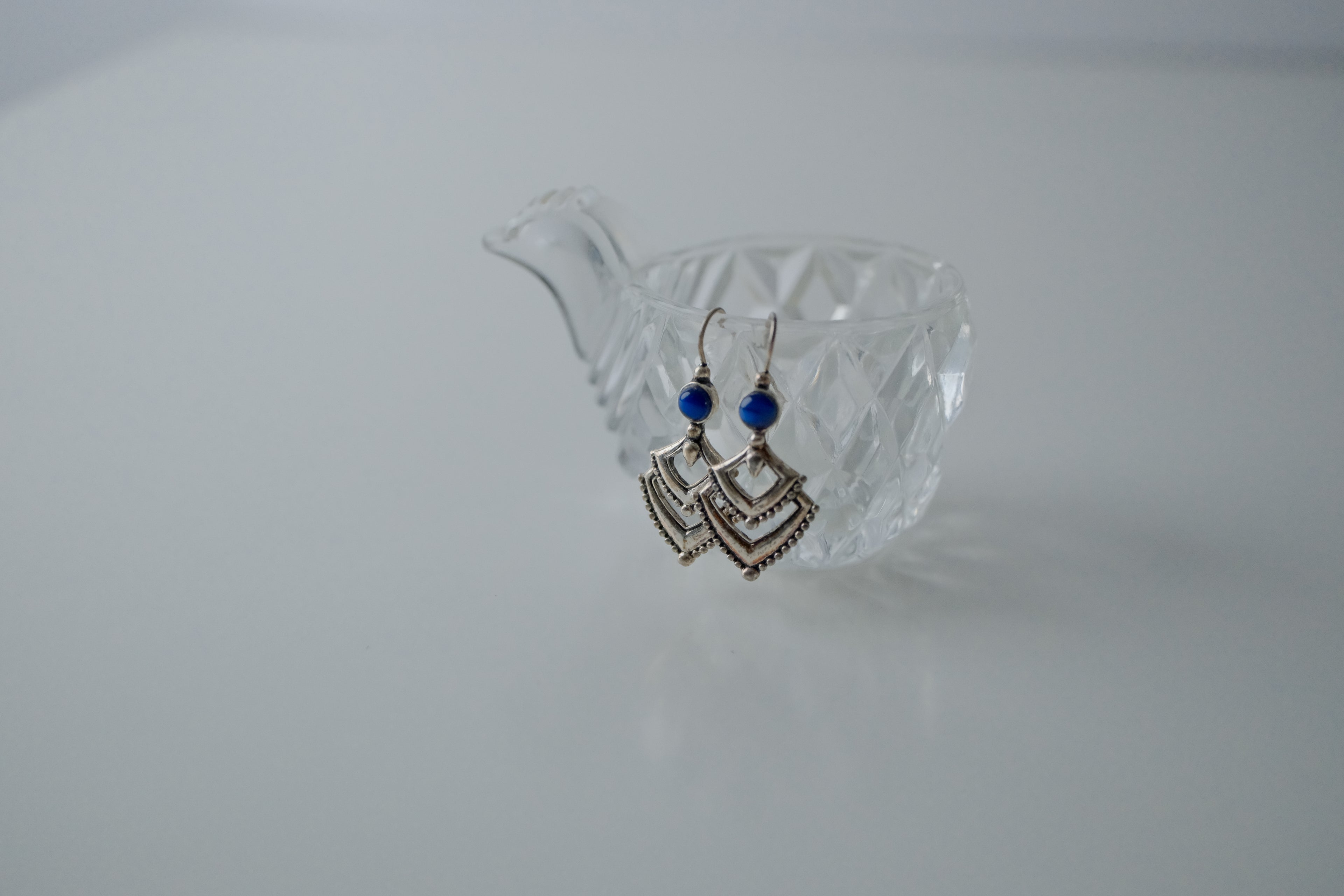 Vintage Avon Lapiz Lazuli Earrings