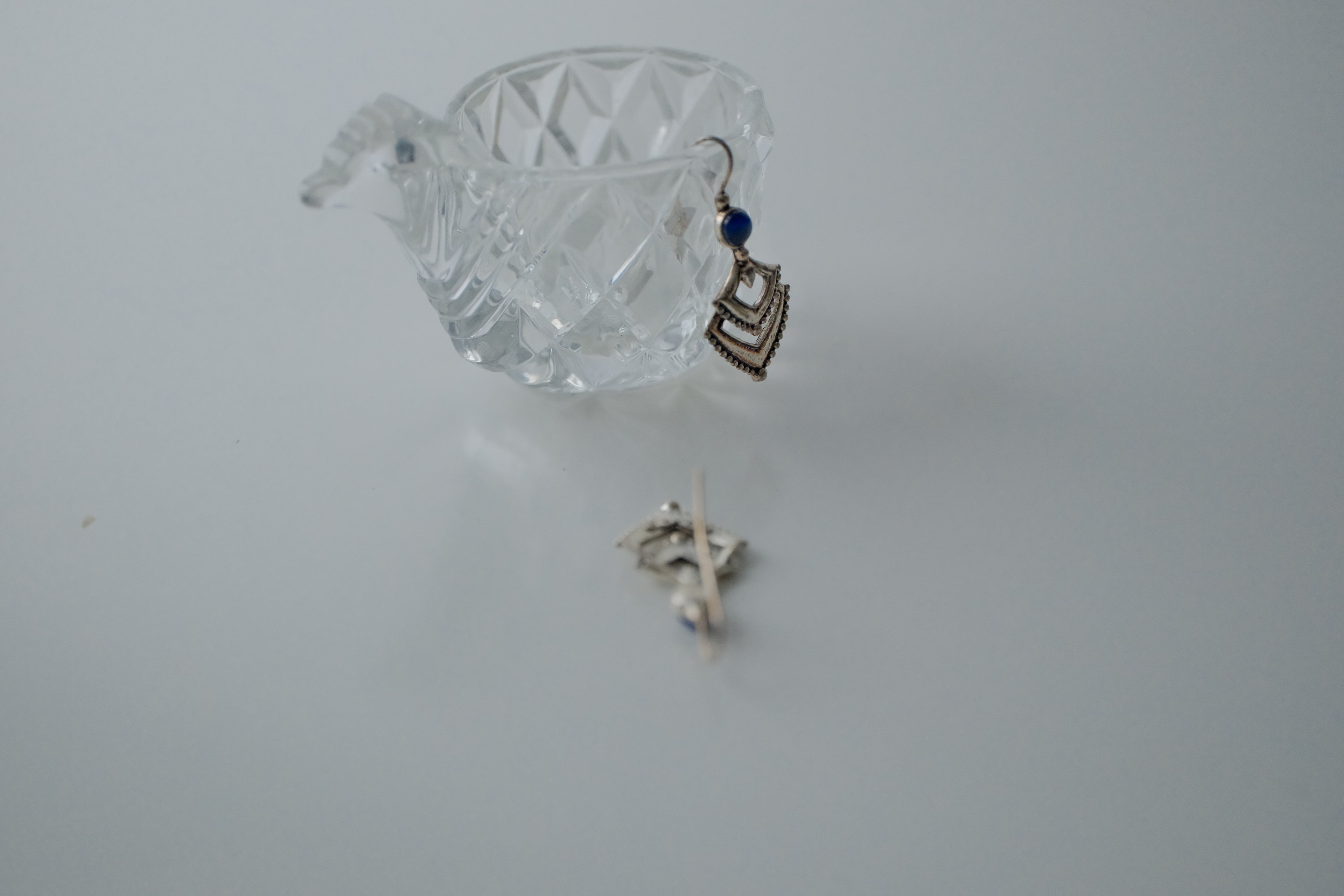 Vintage Avon Lapiz Lazuli Earrings