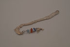 Silver tone dolphin bookmark hook