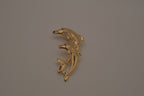 Vintage BJ (Beatrix Jewelry) leaping dolphins brooch
