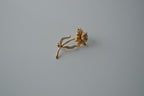 Vintage Flower with Pearl Brooch