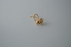 Vintage Flower with Pearl Brooch