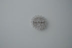 Vintage Wildflower Painted Brooch