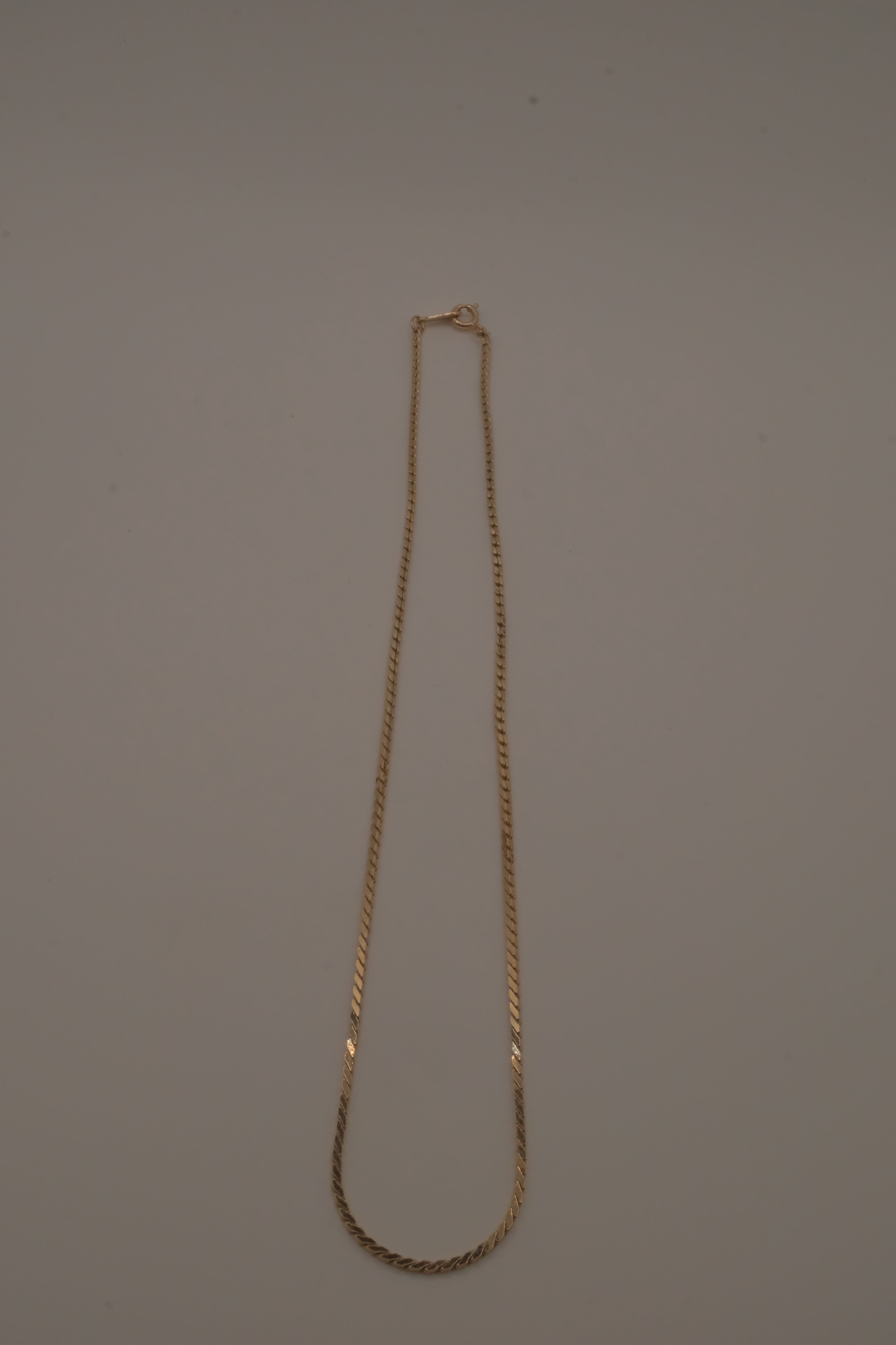 Vintage Avon herringbone pattern chain necklaces&nbsp;