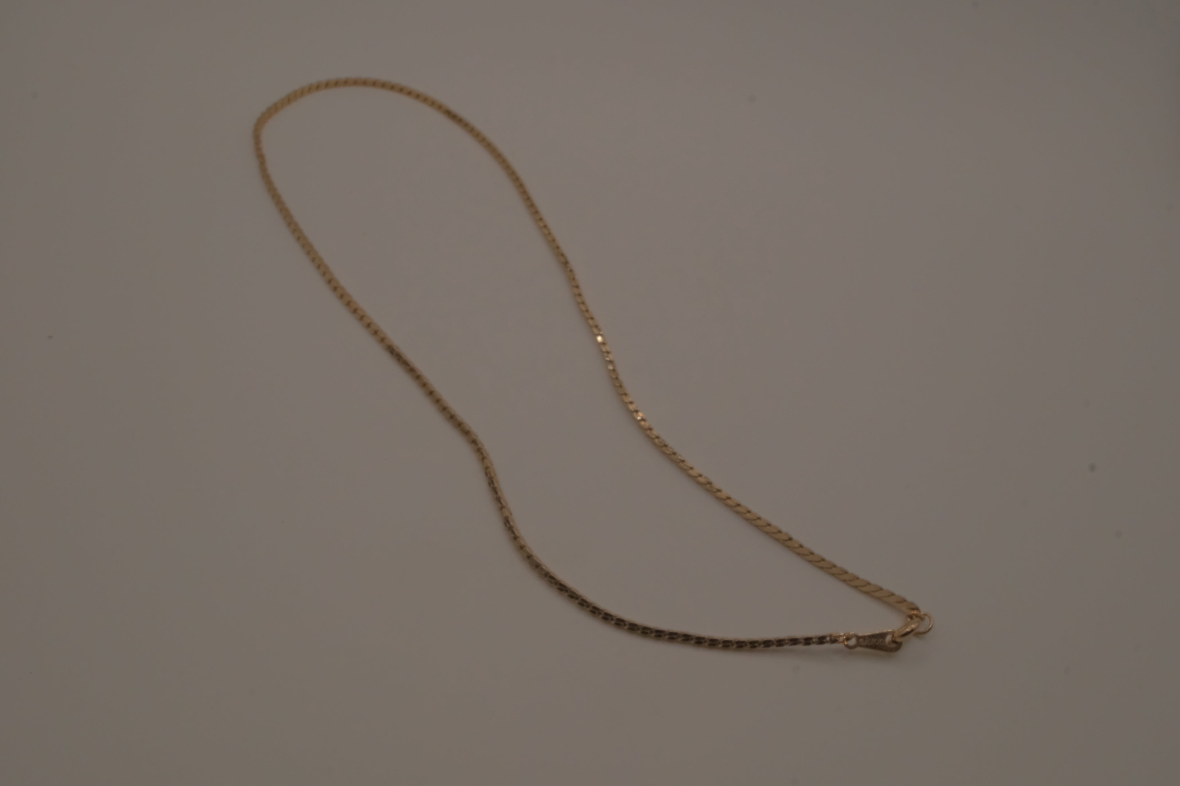 Vintage Avon herringbone pattern chain necklaces&nbsp;