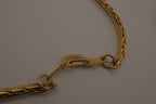 14K GP flat chain necklace