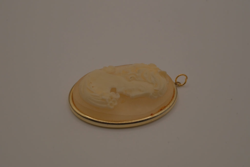 Vintage classic cameo pendant