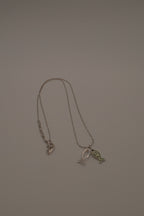 18K GP Ichthys pendant necklace