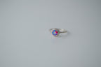 Sterling Silver Halo Ring