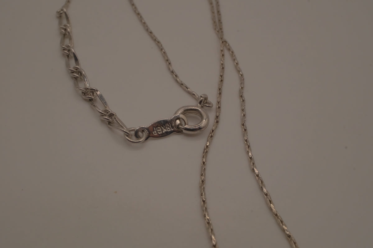 18K GP Ichthys pendant necklace
