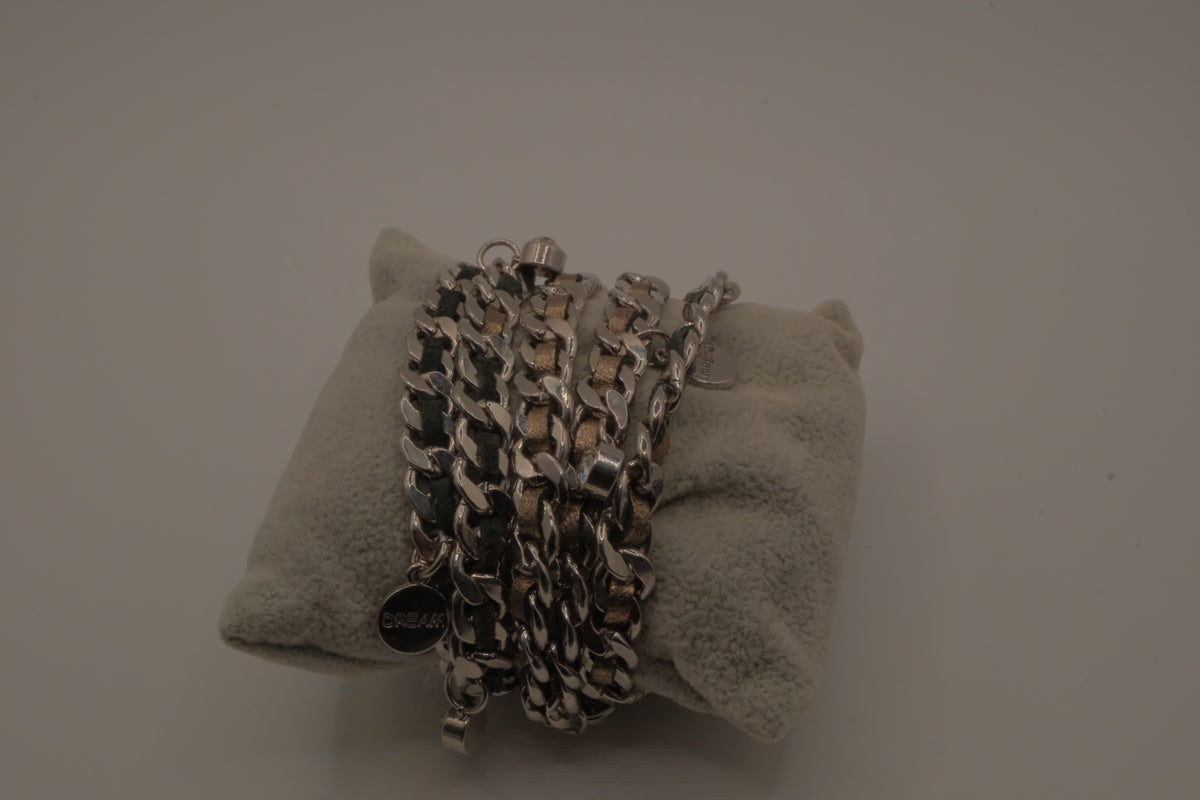 Good Works multi-strand curb chain bracelet