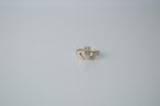 Vintage Claddagh Sterling Silver Ring