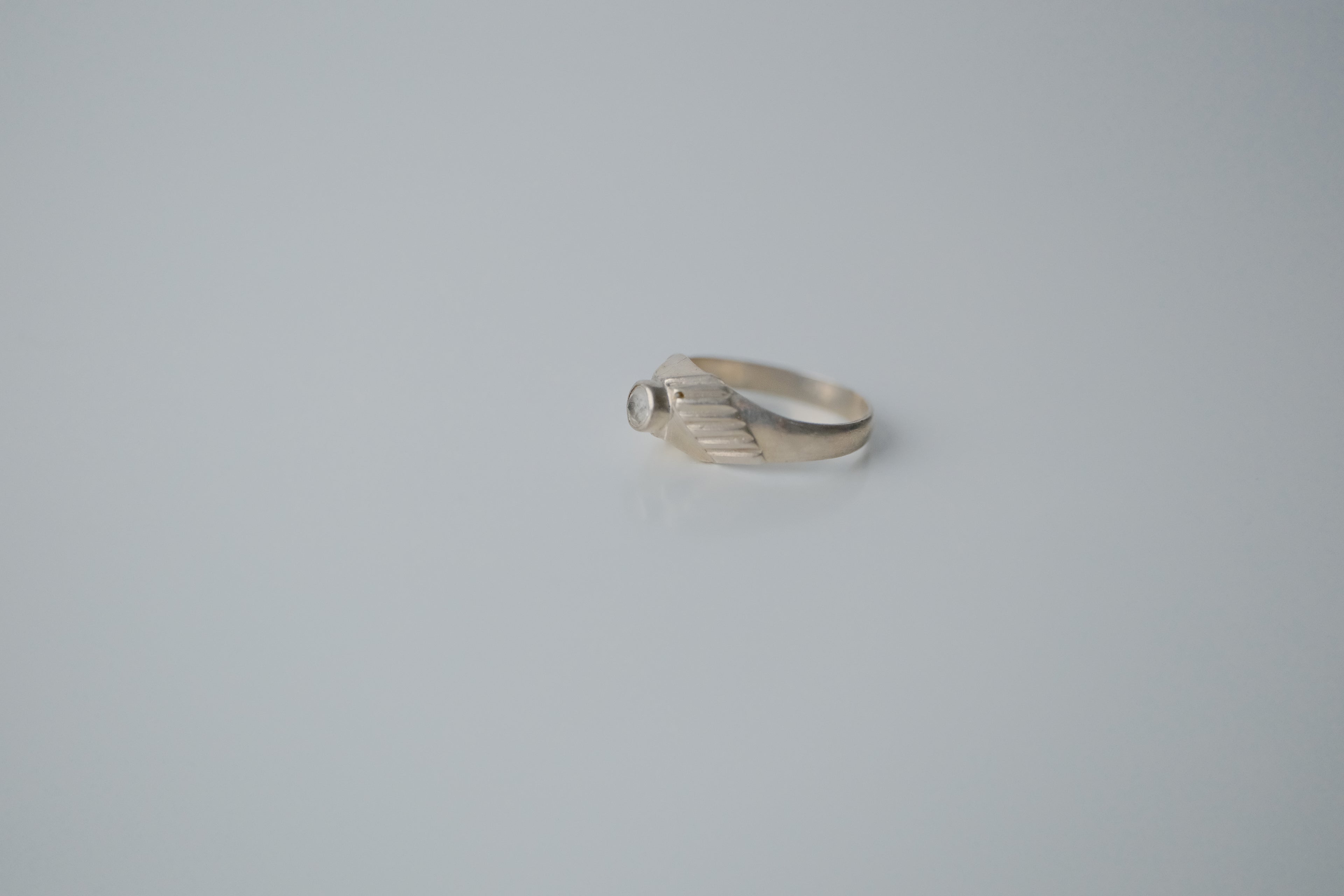 Vintage Sterling Silver Textured Ring