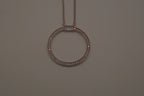 ANI Eternity circle pendant necklace&nbsp;