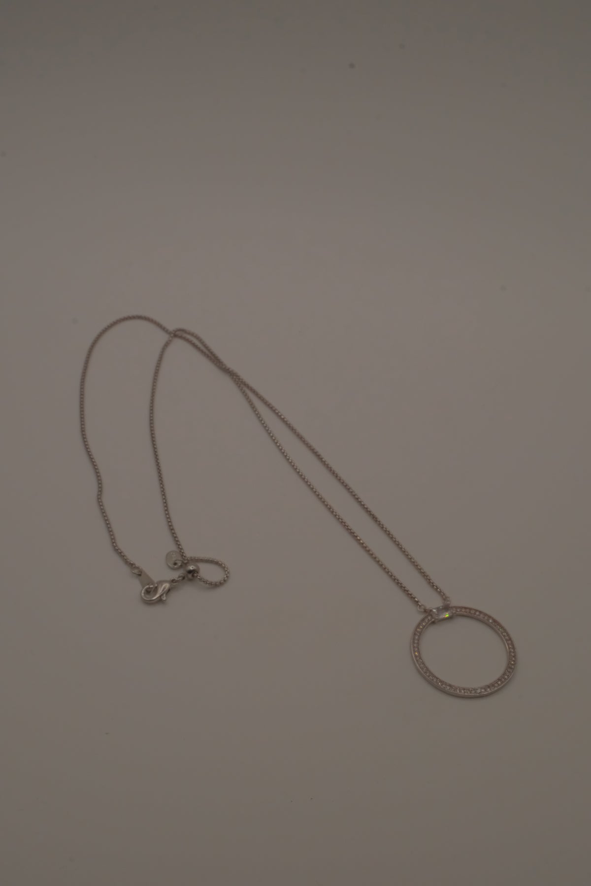 ANI Eternity circle pendant necklace&nbsp;
