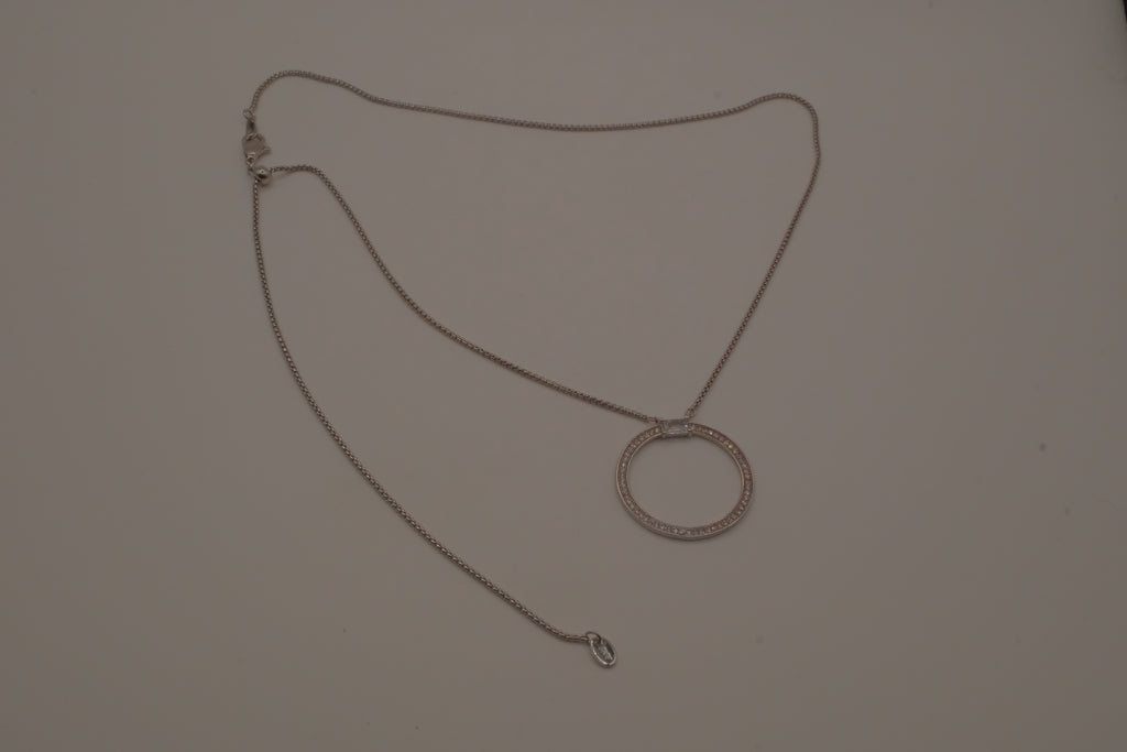 ANI Eternity circle pendant necklace&nbsp;