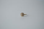 Vintage Sterling Silver Dutch Button Ring