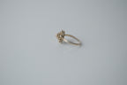 Vintage Sterling Silver Dutch Button Ring