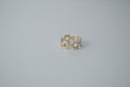 Vintage Box Link Sterling Silver Ring