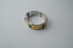 Magor Magnetic Gold Tone Stretch Bracelet