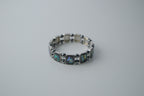 Vintage Abalone Inlay Stretch Bracelet