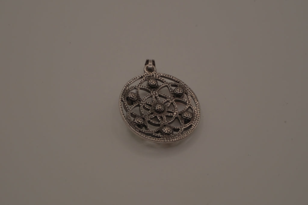 Seven Chakra Seed of Life pendant