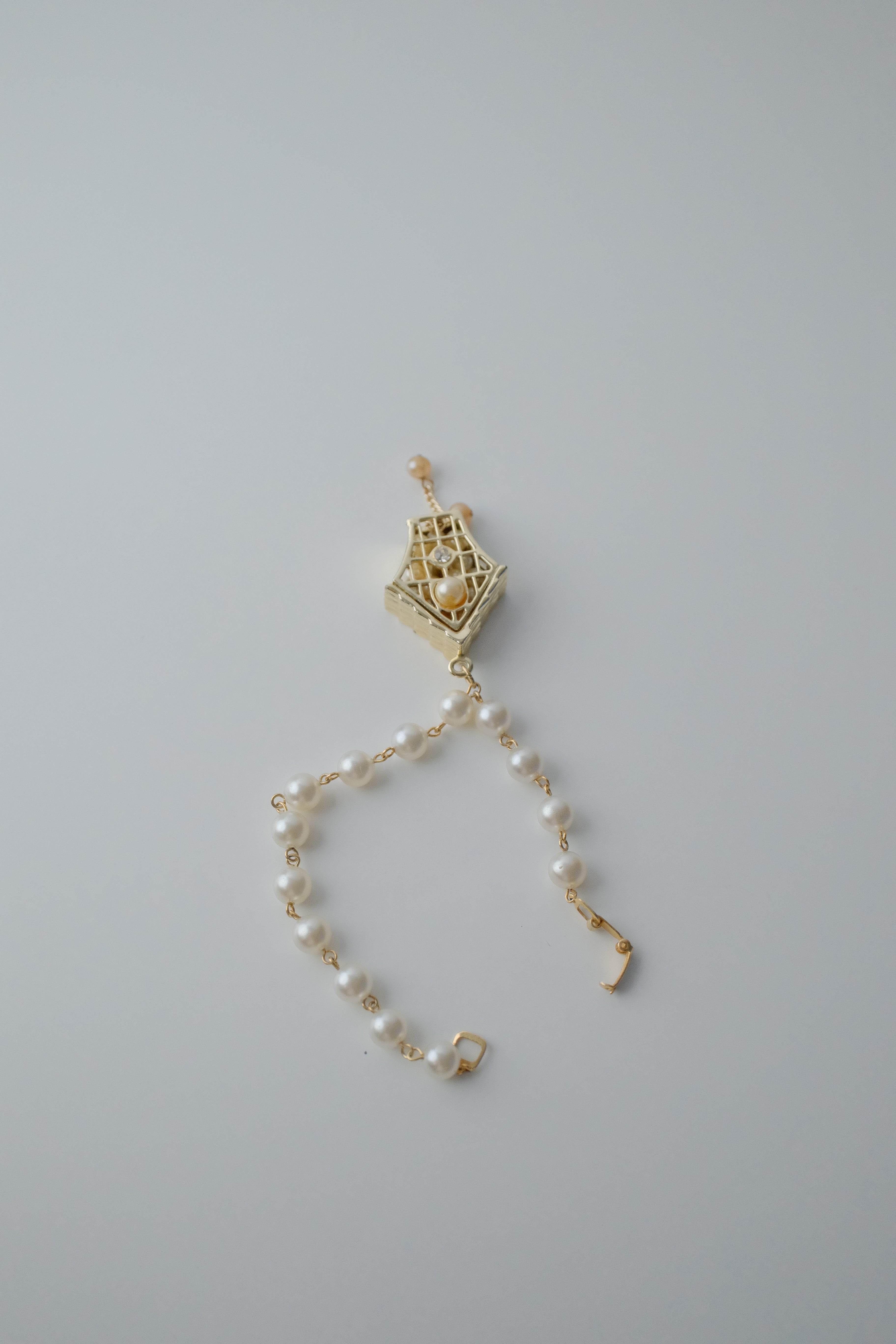 Vintage Pearl House Bracelet