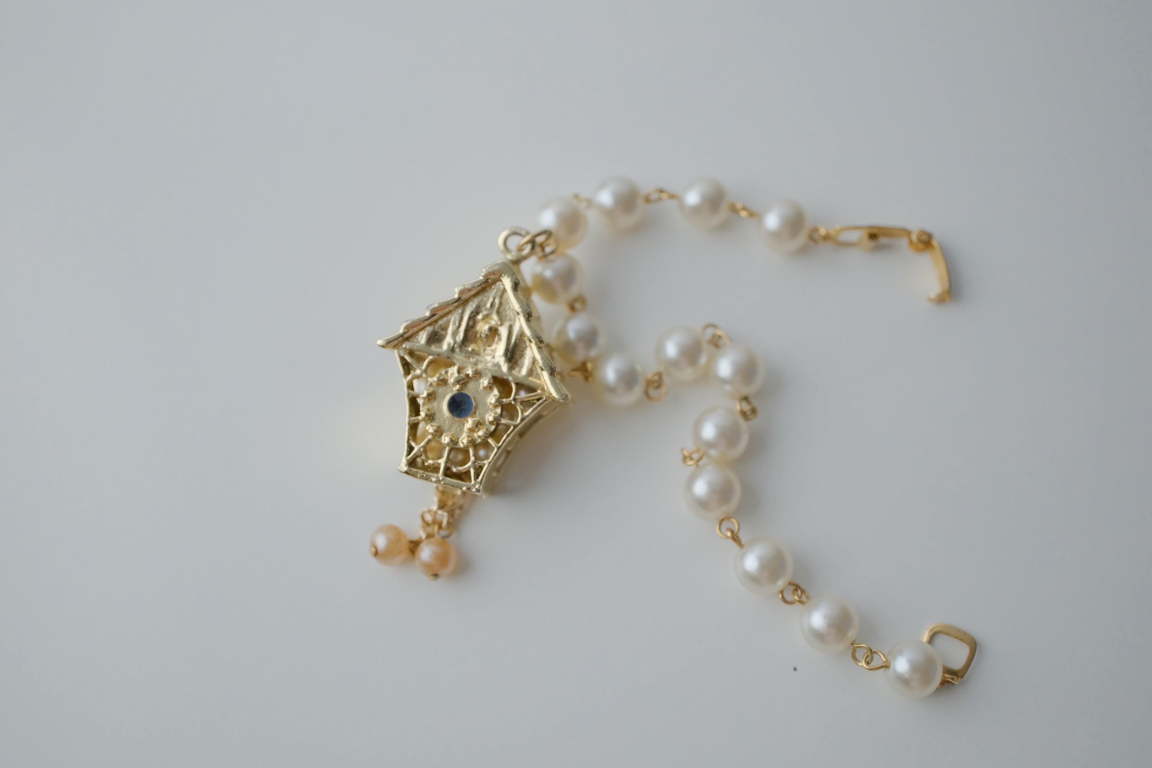 Vintage Pearl House Bracelet