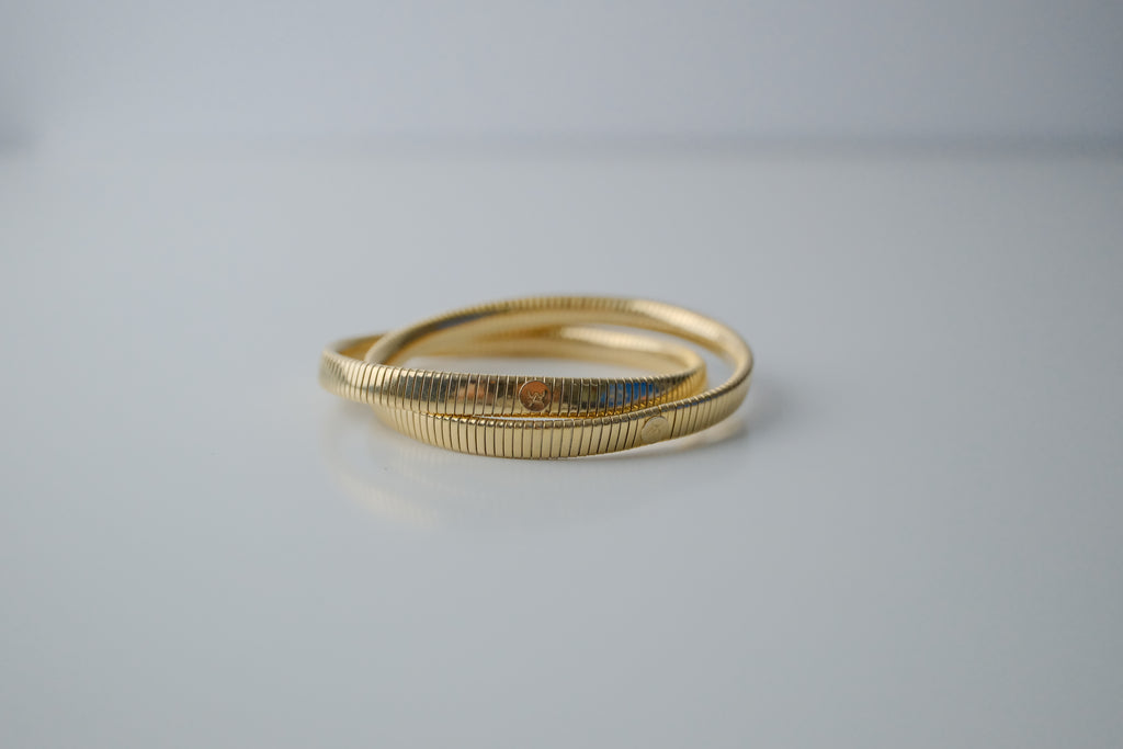 Vintage Double Intertwined Tobogas Bracelet
