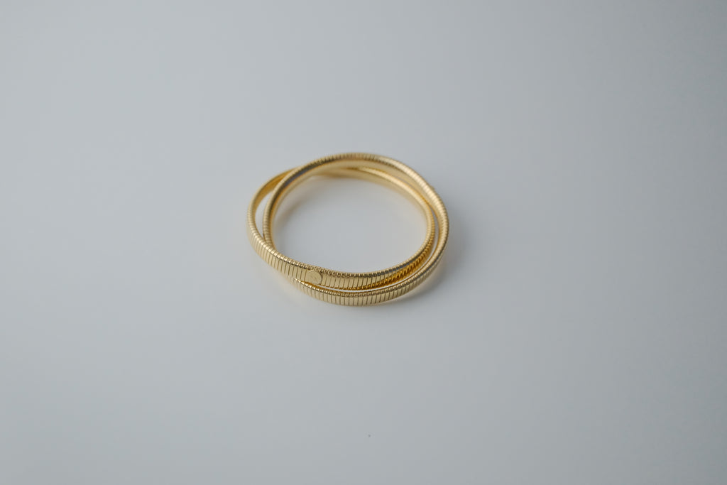 Vintage Double Intertwined Tobogas Bracelet