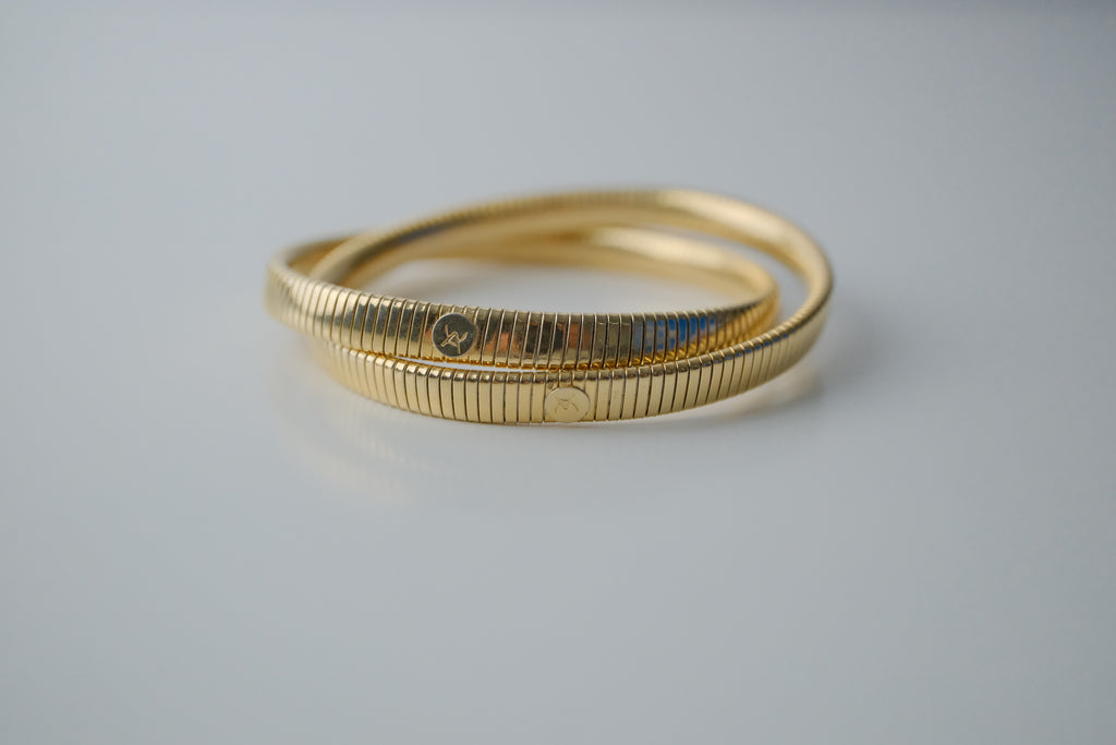 Vintage Double Intertwined Tobogas Bracelet