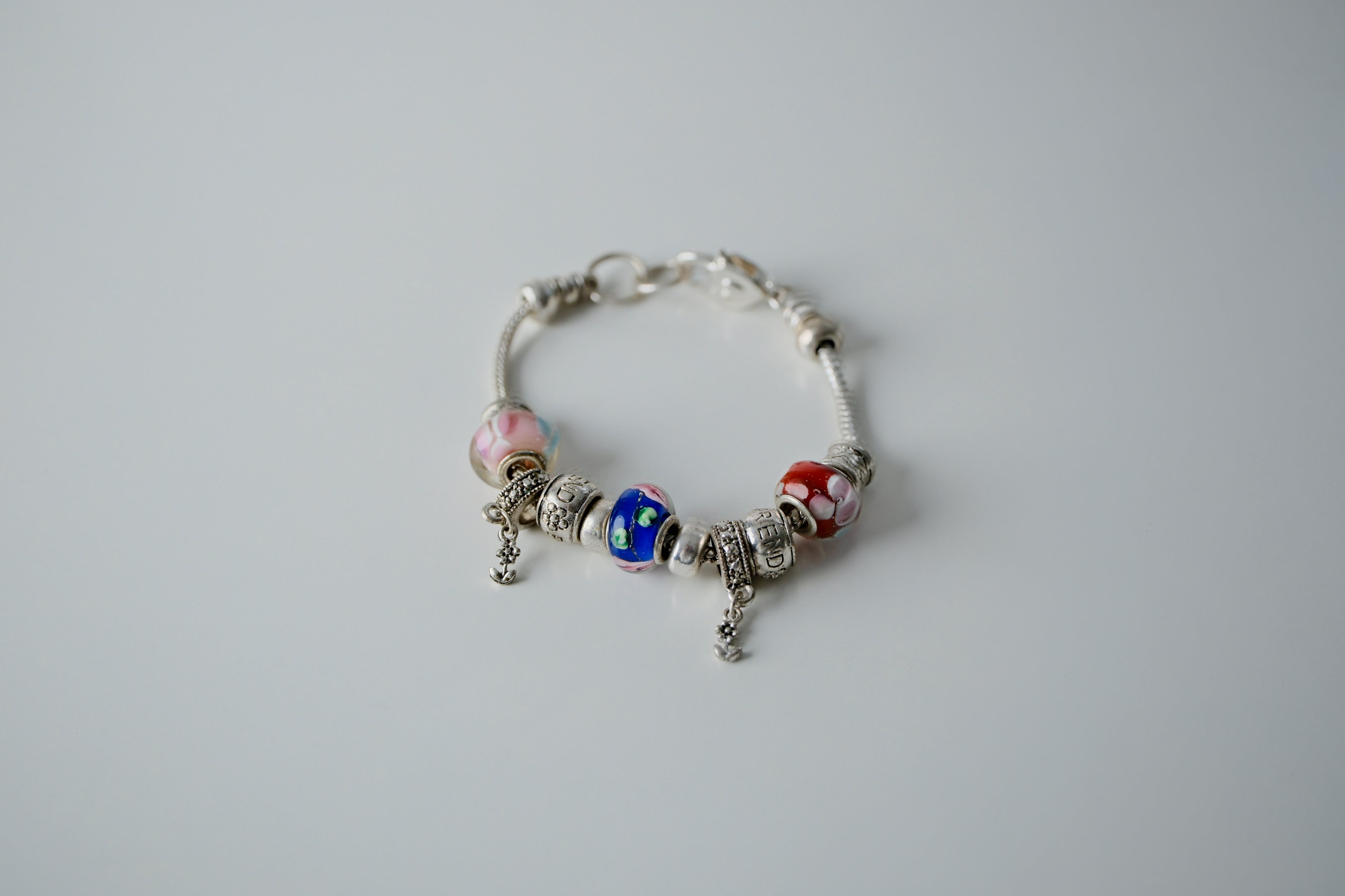 Vintage Pandora Style Best Friends Bracelet