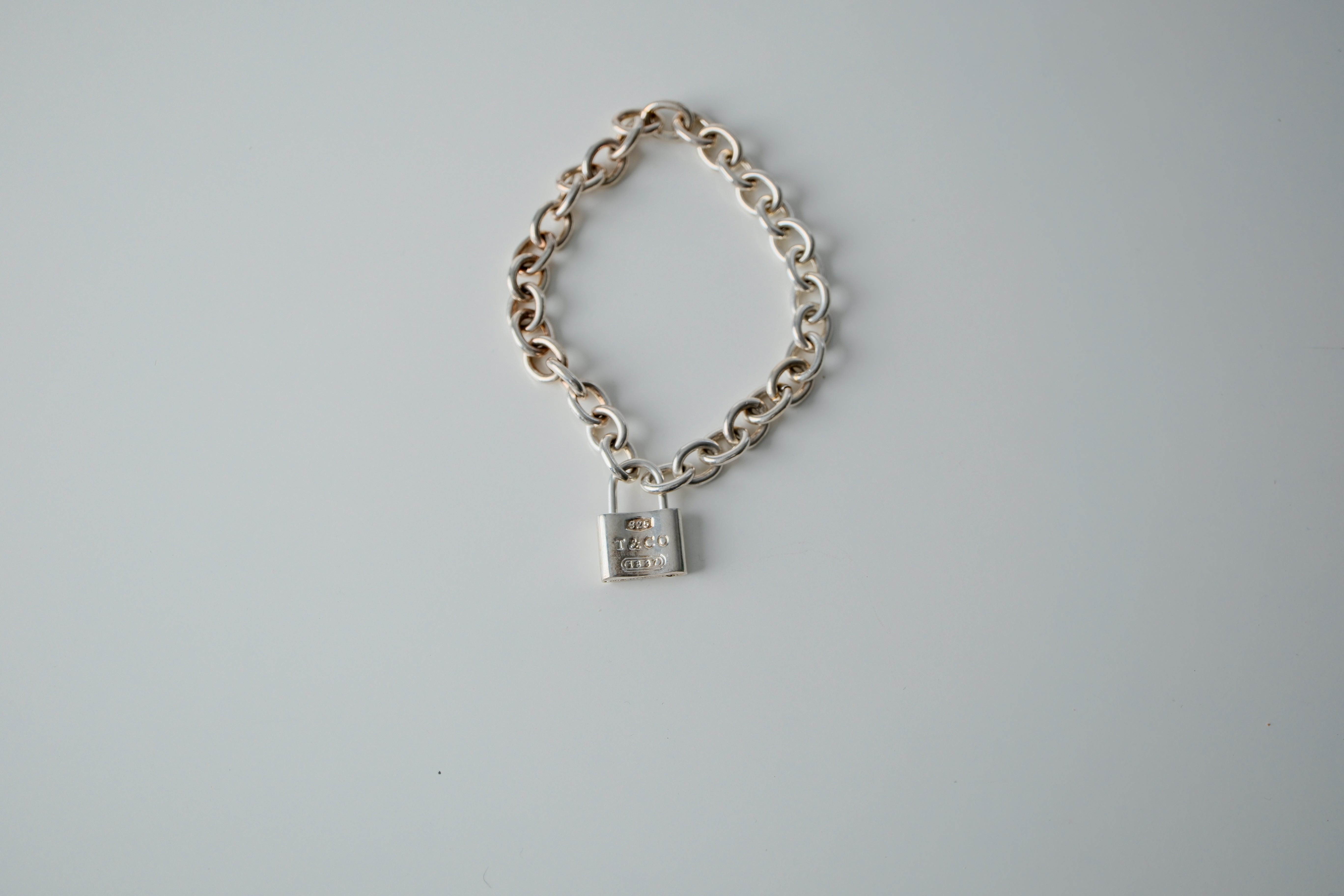1837 Tiffany & Co Padlock Sterling Silver Bracelet – Serevive