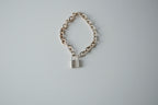 1837 Tiffany & Co Padlock Sterling Silver Bracelet