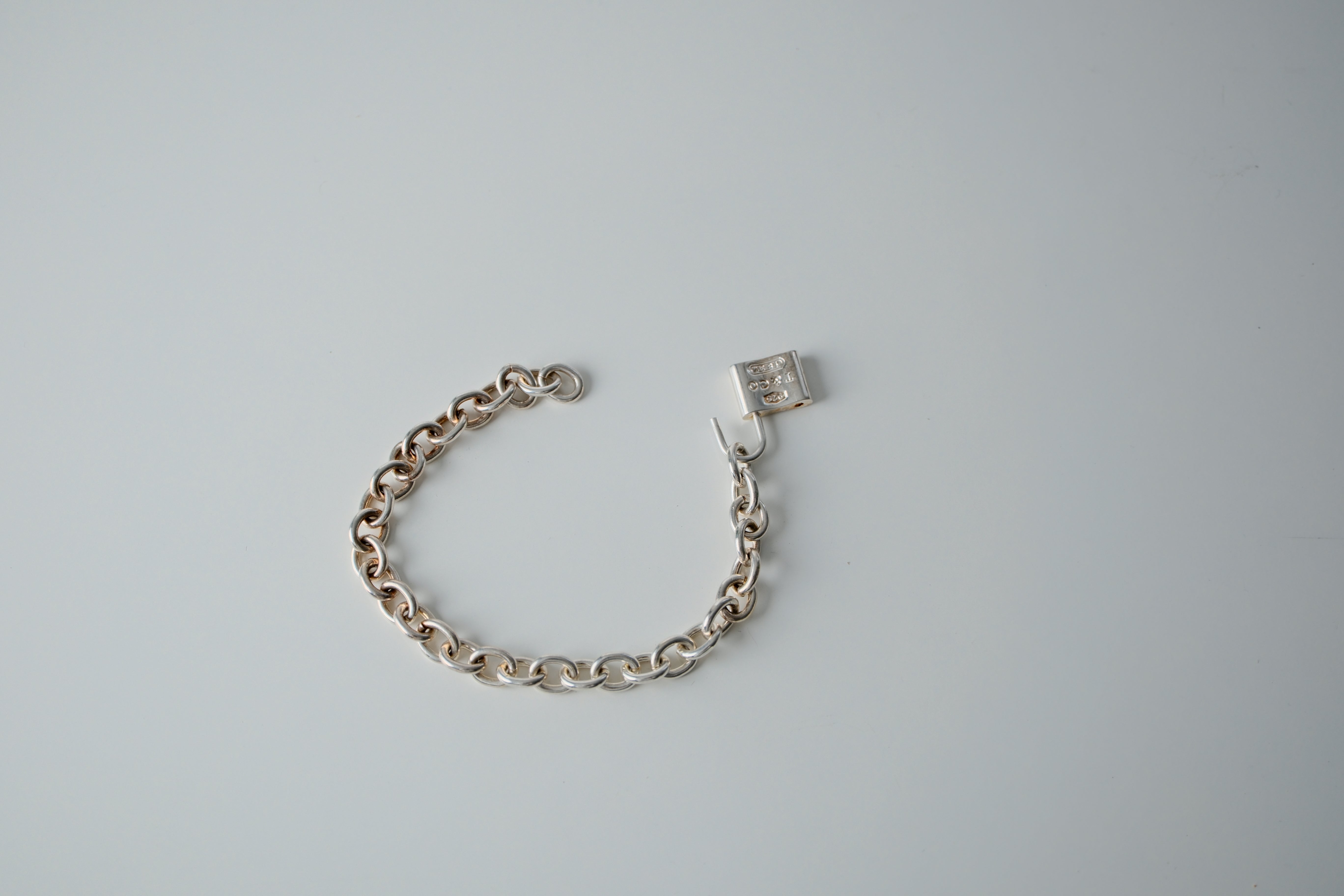 1837 Tiffany & Co Padlock Sterling Silver Bracelet – Serevive