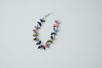 Vintage Silver Abalone Butterfly Bracelet