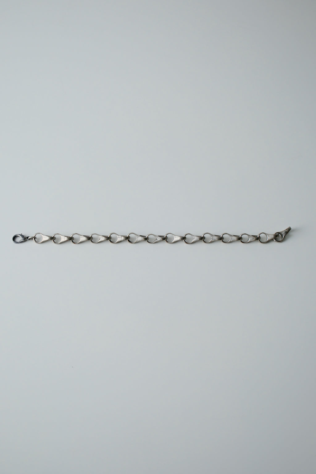Vintage Silver Knot Link Bracelet