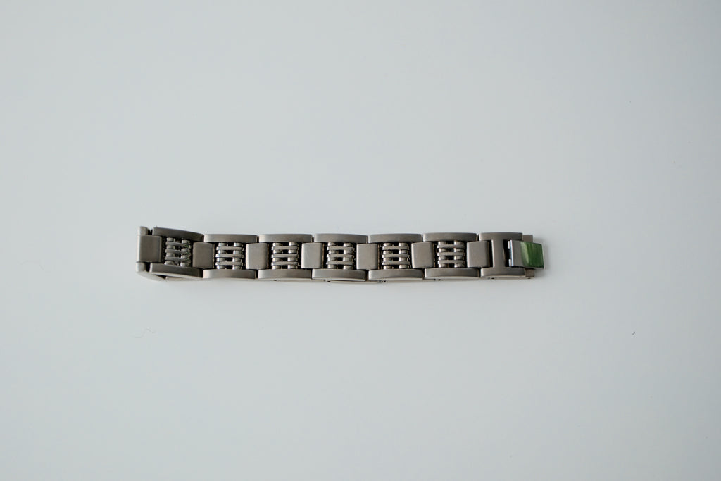 Stainless Steel Square Link Bracelet